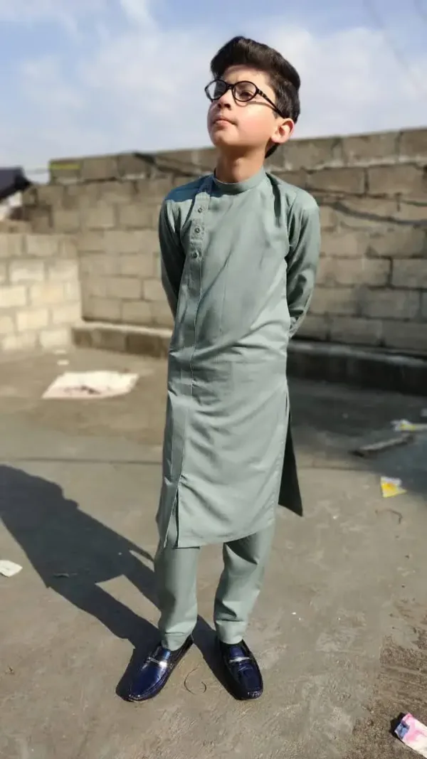 Kids Shalwar Kameez (Cement)