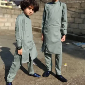 Kids Shalwar Kameez (Cement)