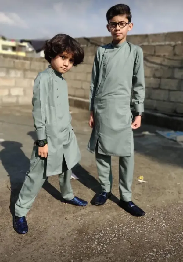 Kids Shalwar Kameez (Cement)