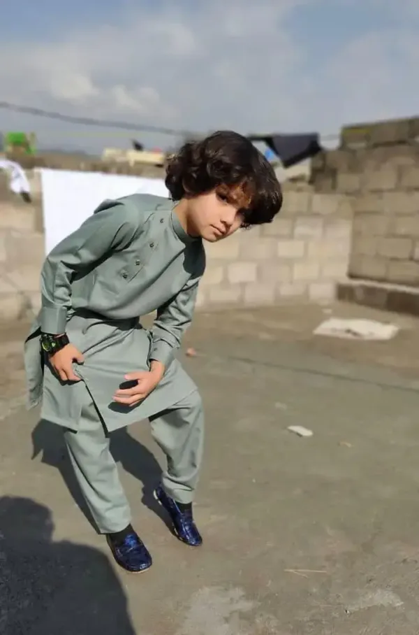 Kids Shalwar Kameez (Cement)