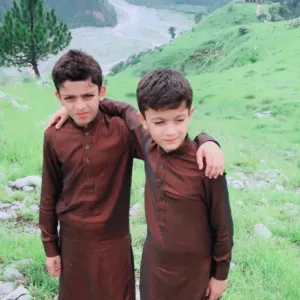 Kids Shalwar Kameez (Copper Rust)