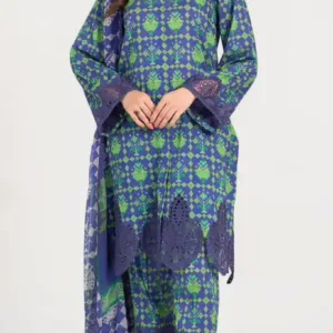 Kameez & Capri (pistachio & Blue)