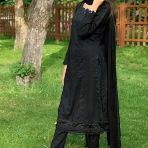 Kameez & Capri (Black)